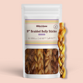 9" Braided Bully Sticks - 10 pack