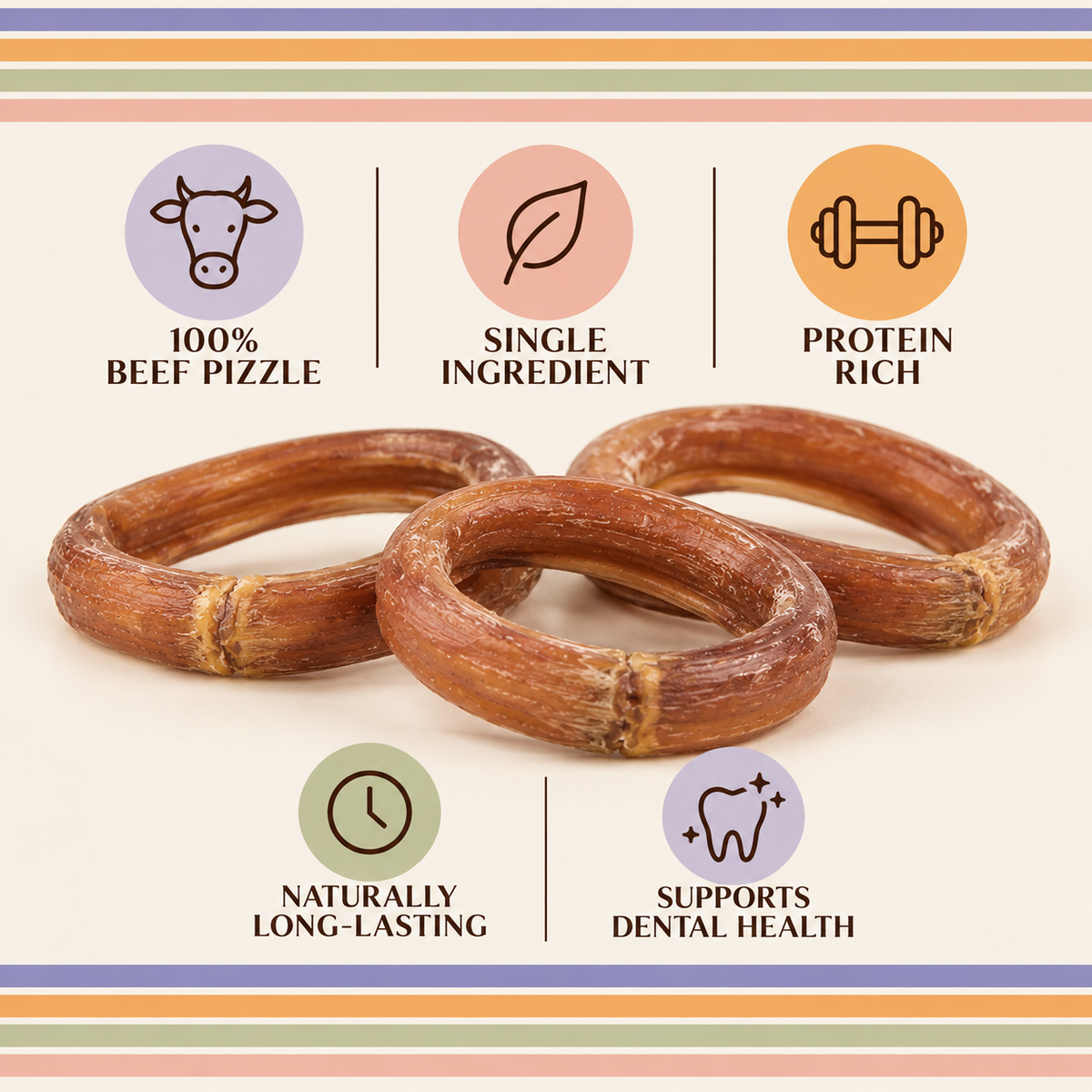 4.5" Bully Rings - 6 pack