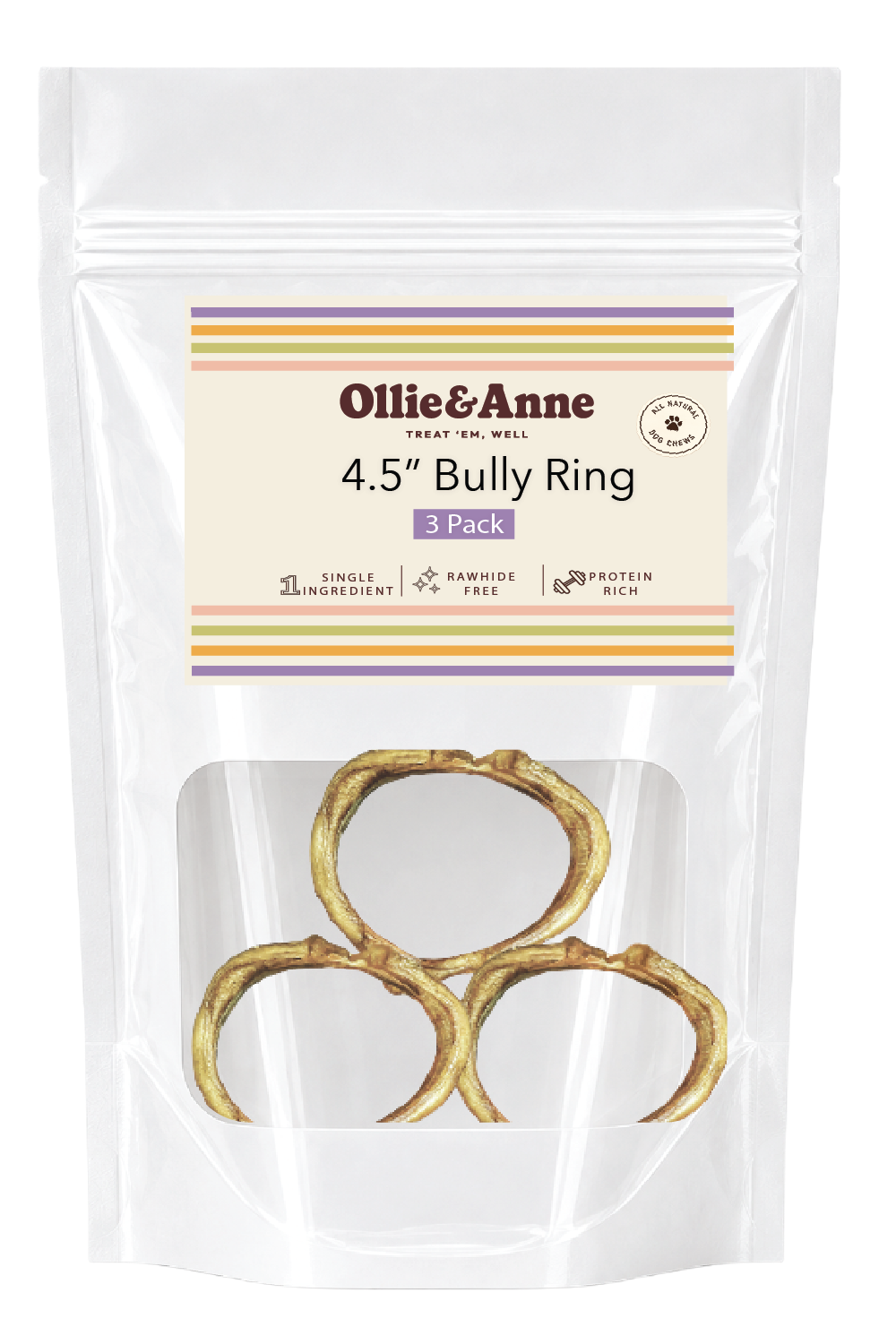 4.5" Bully Ring - 3 pack